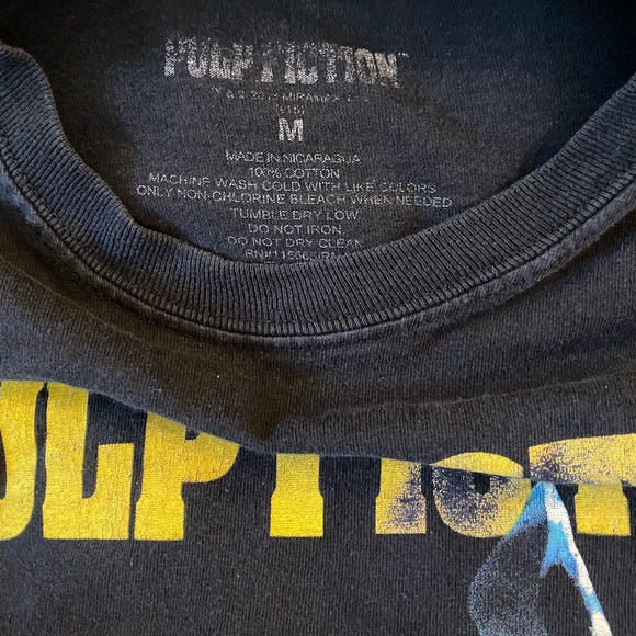 Pulp Fiction long sleeve crop tee - Picture 3 of 7